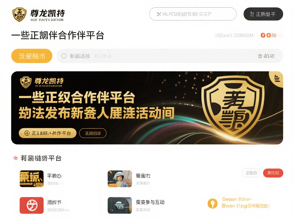 尊龙凯时优质推荐:全新链接开启精彩平台旅程 合作伙伴平台
一些正规合作伙伴平台也会发布尊龙凯